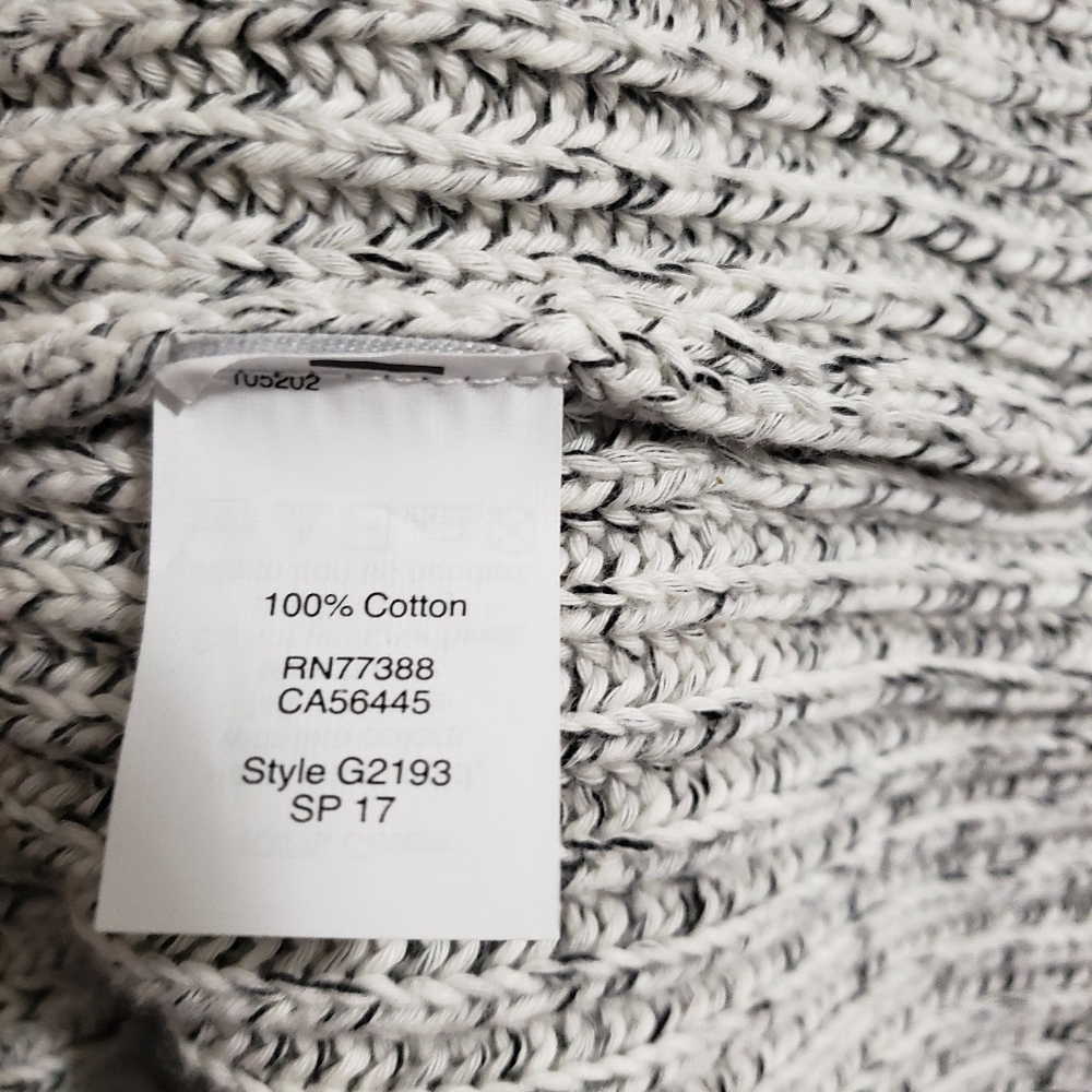 Madewell Gray Valley Pullover Crew Neck Sweater Woven Knit Tank Mini Dre… - Picture 10 of 10